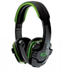K&otilde;rvaklapid // Headphones On-Ear // EGH310G Esperanza słuchawki z mikrofonem gaming raven zielone