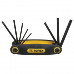 T&ouml;&ouml;riistad ja m&otilde;&otilde;teseadmed // K&auml;sit&ouml;&ouml;riistad ja k&auml;sit&ouml;&ouml;riistade komplektid // Klucze Torx T9-T40, zestaw 8 szt.