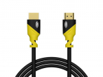 TV, SAT, HDMI, DVI kaablid ja tarvikud // HDMI, DVI, AUDIO &uuml;henduskaablid ja tarvikud // 92-654# Przyłącze hdmi-hdmi yellow proste 1,5m 4k`