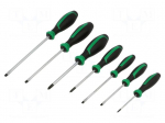 Screwdriver: universal-set | Phillips,slot | cardboard packaging