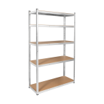 M&ouml;&ouml;bel ja m&ouml;&ouml;blikomplektid // Furniture shelves // Regał metalowy magazynowy 205x120x45 srebrny Rebel