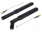 Antenna | black | SMA | 50W | 600&divide;2700MHz | 50&Omega; | 100mm | 5dBi | -40&divide;60&deg;C