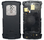 Doogee  S55 Back Cover (Black - Black)