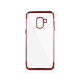 Back panel cover iLike Apple iPhone X / XS Plating Soft TPU Red