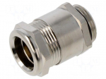 Cable gland | M20 | 1.5 | IP68 | brass | metallic