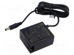 Power supply: switching | mains,plug-in | 9VDC | 2A | 18W | Out: 5,5/2,1