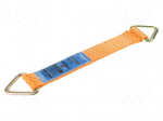 Attachment strap | L: 387mm | Width: 50mm | orange