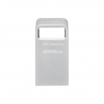 Flash drive Kingston  USB 3.2 Flash Drive  DataTraveler micro 256 GB, USB 3.2, Silver