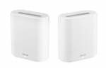 Routers Asus  Wifi 6 802.11ax Tri-band Business Mesh System  EBM68 (2-Pack) 802.11ax, 4804 Mbit/s, 10/100/1000 Mbit/s, Ethernet LAN (RJ-45) ports 3, MU-MiMO No, No mobile broadband, Antenna type Internal, White