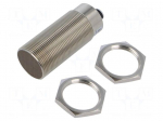 Sensor: capacitive | Range: 4&divide;15mm | OUT: PNP / NO | Usup: 10&divide;30VDC