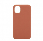 Back panel cover Connect Samsung Galaxy A34 Premium Quality Soft Touch Silicone Case Saddle Brown