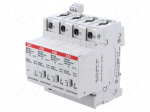 Surge arrester | Type 2 | Poles: 3+N | In 8/20us: 40kA | -40&divide;80&deg;C | IP20