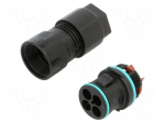 Connector: AC supply | screw terminal | male | TH389 | 25A | 630V | 23mm
