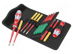 Screwdriver: insulated-set | insulated,slim | PZ/S1,PZ/S2 | 1kVAC