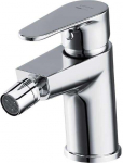 Bidet faucet Libra with pop-up waste, chrome
