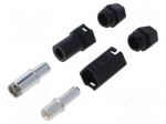 Connector: DC supply | plug | male + female | QS | 130A | 500V | PIN: 1