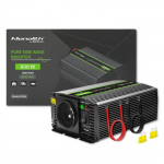 Qoltec Pure Sine Wave Inverter Monolith | 300W | 600W | 24V to 230V