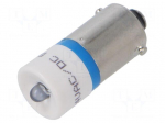 LED lamp | blue | BA9S | 24VDC | 24VAC | No.of diodes: 1 | 04