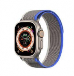 Strap Dux Ducis  Sport Velcro Strap for Apple Watch 38/40/41/42MM Grey Blue