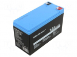 Re-battery: Li-FePO4 | 12.8V | 7Ah | connectors | BMS