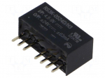 Converter: DC/DC | 3W | Uin: 4.5&divide;9VDC | Uout: 24VDC | Uout2: -24VDC | SIP8
