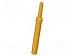 Test needle | Spring compression: 4mm | 5.3mm | 5A | CuBe | gold-plated