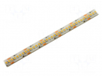 LED tape | white neutral | 3528 | LED/m: 240 | 10.5mm | white PCB | IP65