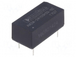 Converter: DC/DC | 2W | Uin: 21.6&divide;26.4V | 15VDC | Iout: 133mA | DIP14