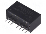 Converter: DC/DC | 3W | Uin: 4.5&divide;9V | 15VDC | Iout: 167mA | SIP8 | 4.9g