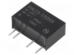 Converter: DC/DC | 3W | Uin: 10.8&divide;13.2V | Uout: 5VDC | Iout: 600mA | SIP7