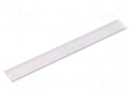 Profiles for LED modules | surface | white | L: 2m | aluminium