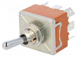 Switch: toggle | Pos: 3 | SP3T | ON-OFF-ON | 15A/250VAC | 15A/30VDC