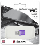 Flash memory Kingston DataTraveler microDuo 3C 128GB USB Type-A + USB Type-C
