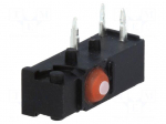 Microswitch SNAP ACTION | without lever | SPDT | 1A/250VAC | ON-(ON)