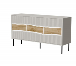 Cama INSERTO 3D chest of drawers 143.5x40x80 cashmere + LED