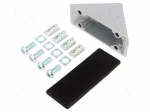 Angle bracket | for profiles | W: 39.9mm | H: 79mm | L: 79mm | aluminium