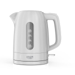 Adler Kettle | AD 1380w | Electric | 2200 W | 1 L | Polypropylene | 360&deg; rotational base | White