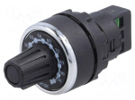 Potentiometer | 22mm | -25&divide;70&deg;C | IP65 | Potentiometer: single turn
