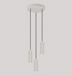Trio Soka piekarama lampa 3-pc GU10 warm grey brushed steel 367730376 4017807658613