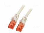 Patch cord | U/UTP | Cat: 6 | RJ45 plug,both sides | stranded | Cu | 7.5m