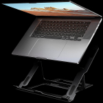 AXAGON STND-LAB ALU stand for 10" - 17,3" laptops, 8 adjustable angles, black