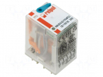Relay: electromagnetic | 4PDT | Ucoil: 110VDC | Icontacts max: 7A