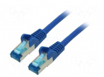 Patch cord | S/FTP | Cat 6a | RJ45 plug,both sides | stranded | Cu | 2m