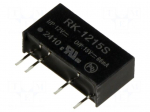 Converter: DC/DC | 1W | Uin: 10.8&divide;13.2VDC | Uout: 15VDC | Iout: 66mA