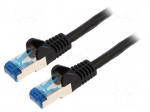 Patch cord | S/FTP | Cat: 6a | RJ45 plug,both sides | stranded | Cu