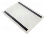 Label holder | transparent | magnetic | Size: A5