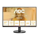 LCD Monitor|AOC|27 "|3840 x 2160 pixels|4K Ultra HD|Native aspect ratio 16:9|LCD|Flat|U27B3A