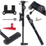 RoGer Bicycle Hand Pump with Gauge 32.5 cm x 4cm x 10cm