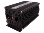 Converter: automotive dc/ac | 2500W | Uout: 230VAC | Out: mains 230V