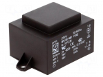 Transformer: encapsulated | 10VA | 230VAC | 18V | 18V | 278mA | 278mA